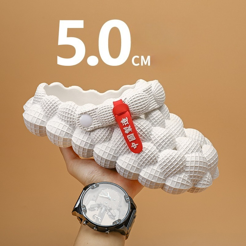 Bubble Machine Outdoor - Men Women Slippers Bubble Ball Sandals