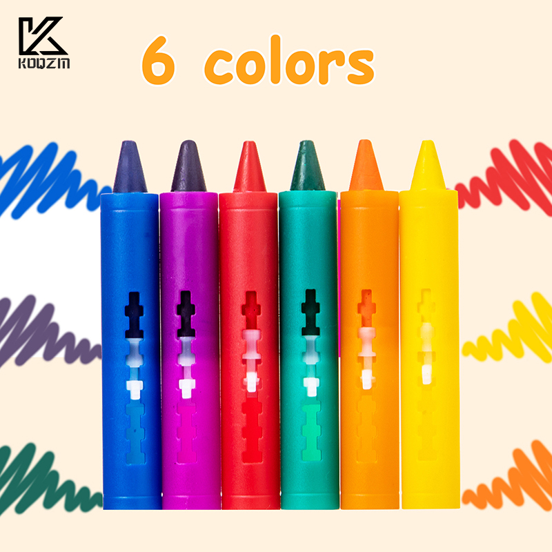 6Pcs Washable Bath Crayons Col - đánh giá và giá Kids Toys Drawing Easy