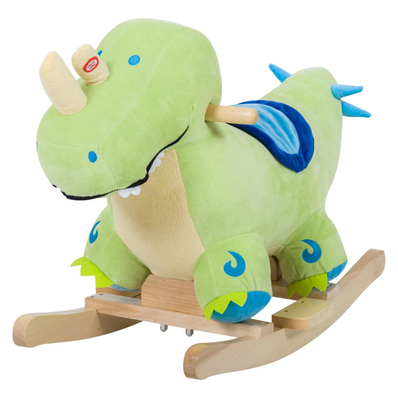 Qaba Kids Plush Ride-On Rockin - đánh giá và giá Kids Toys Dinosaur