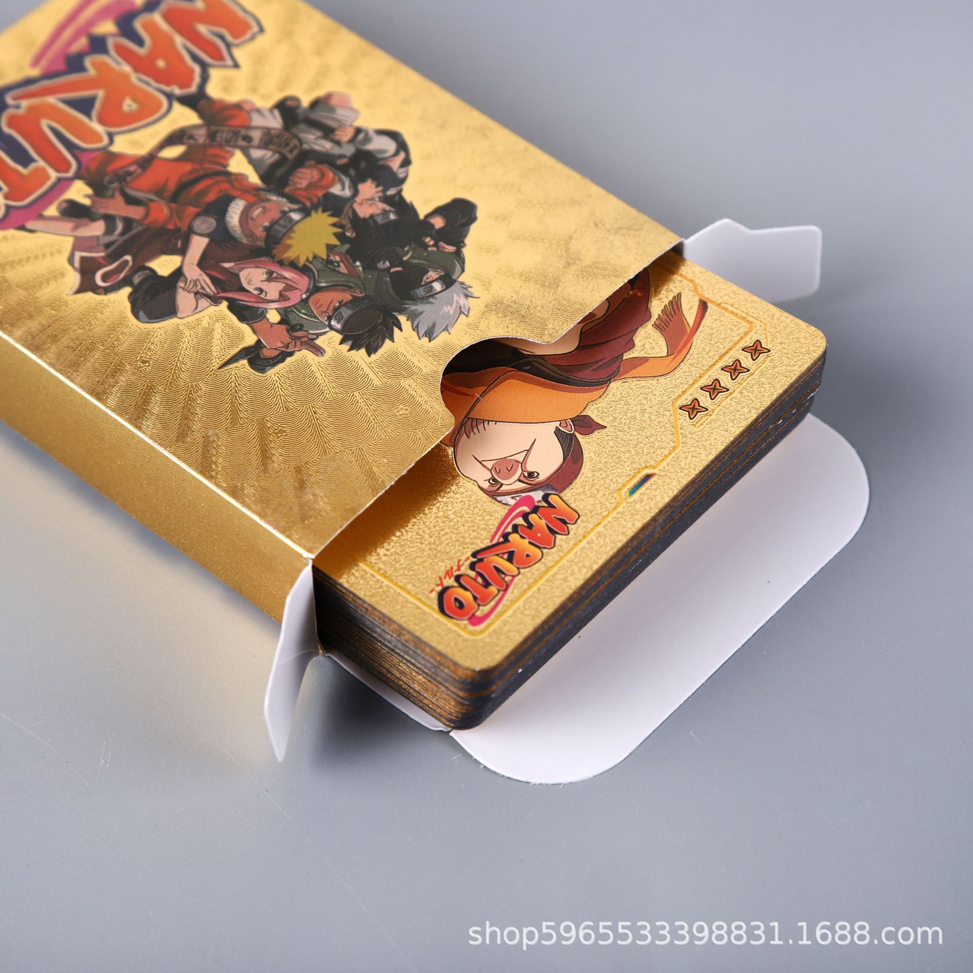 55pcs Naruto Card Gold English - đánh giá và giá Kids Toys Japan