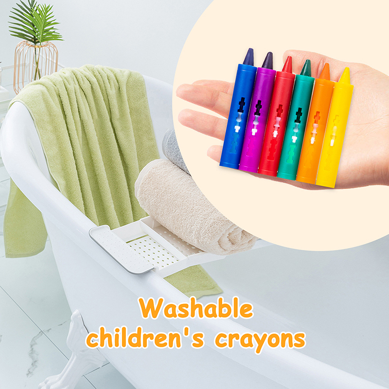 6Pcs Washable Bath Crayons Col - đánh giá và giá Kids Toys Drawing Easy
