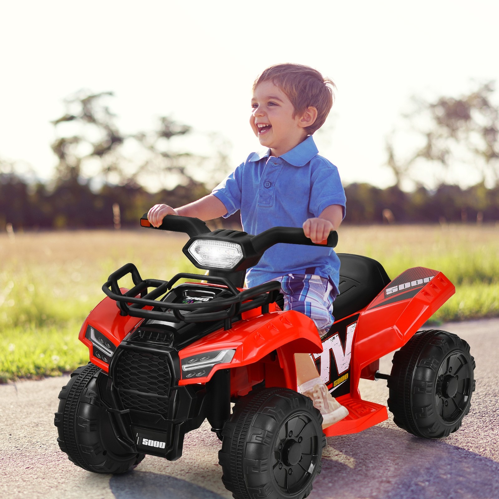 6V 4 Wheels ATV Quad Ride On C - đánh giá và giá Kids Toys Quad