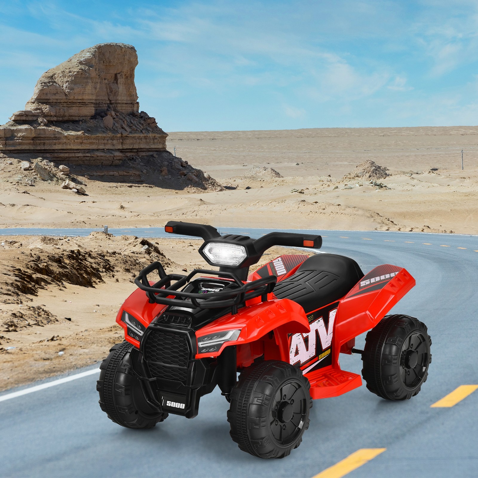 6V 4 Wheels ATV Quad Ride On C - đánh giá và giá Kids Toys Quad