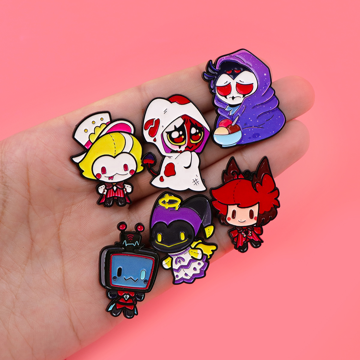 Cute Devils Enamel Pin Cartoon - đánh giá và giá Kids Toys Japan