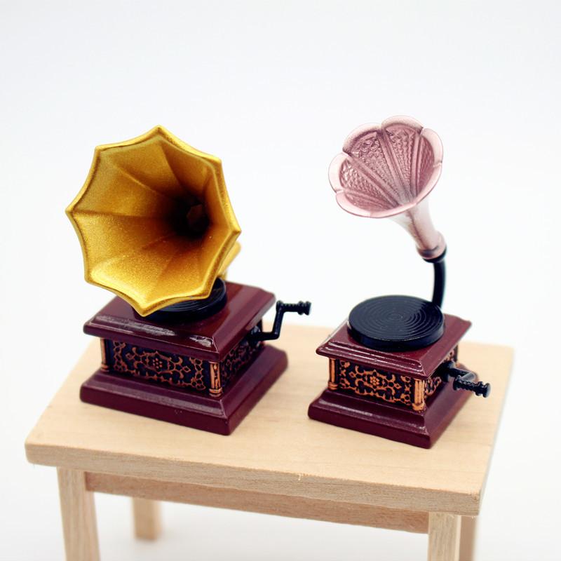 Dollhouse Vintage Phonograph M - đánh giá và giá Kids Toys Idea