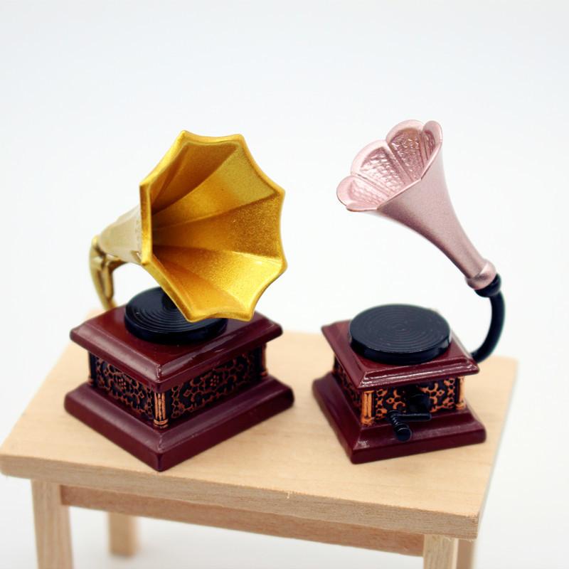 Dollhouse Vintage Phonograph M - đánh giá và giá Kids Toys Idea