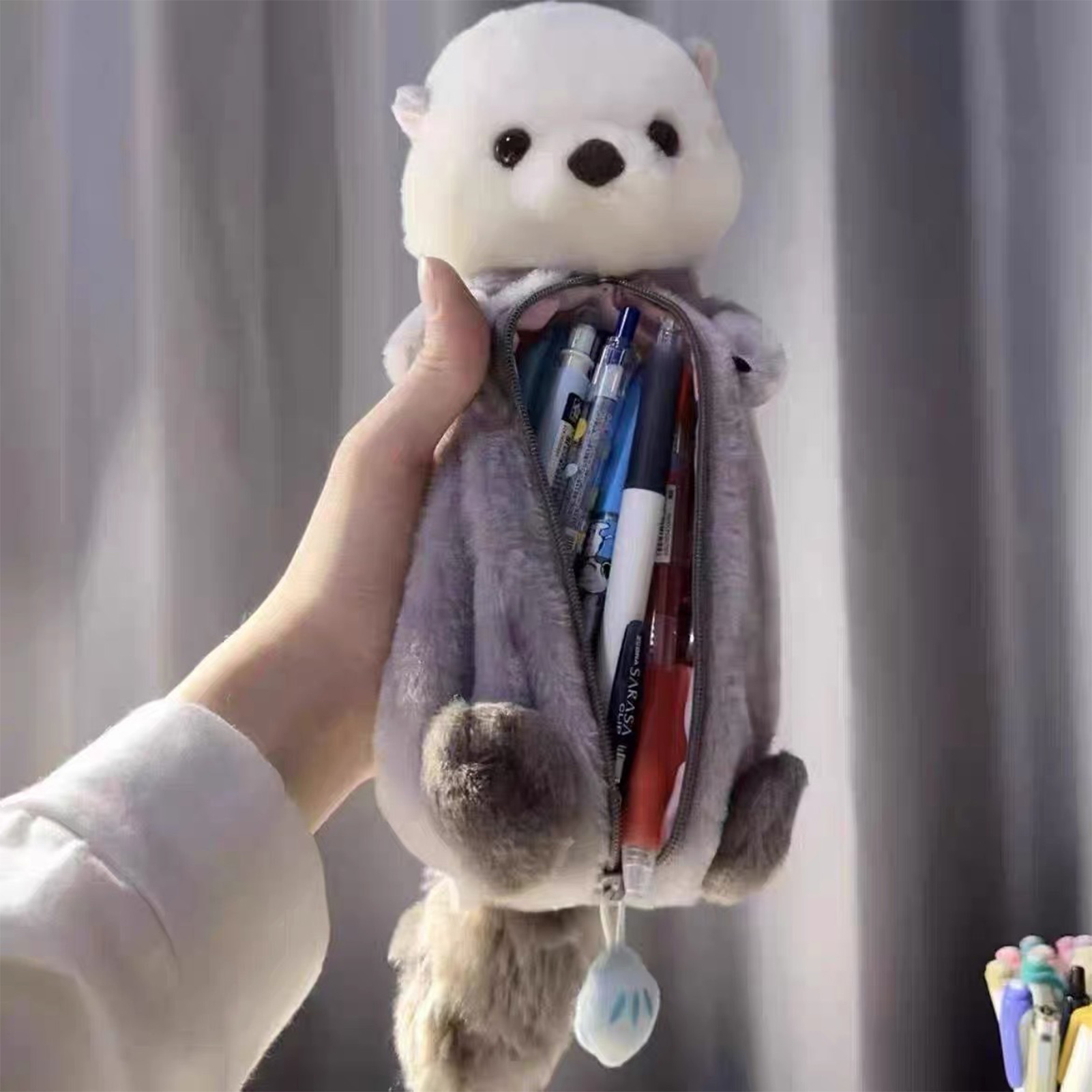 Creative Plush Toy Pencil Case - đánh giá và giá Soft Plush Doll