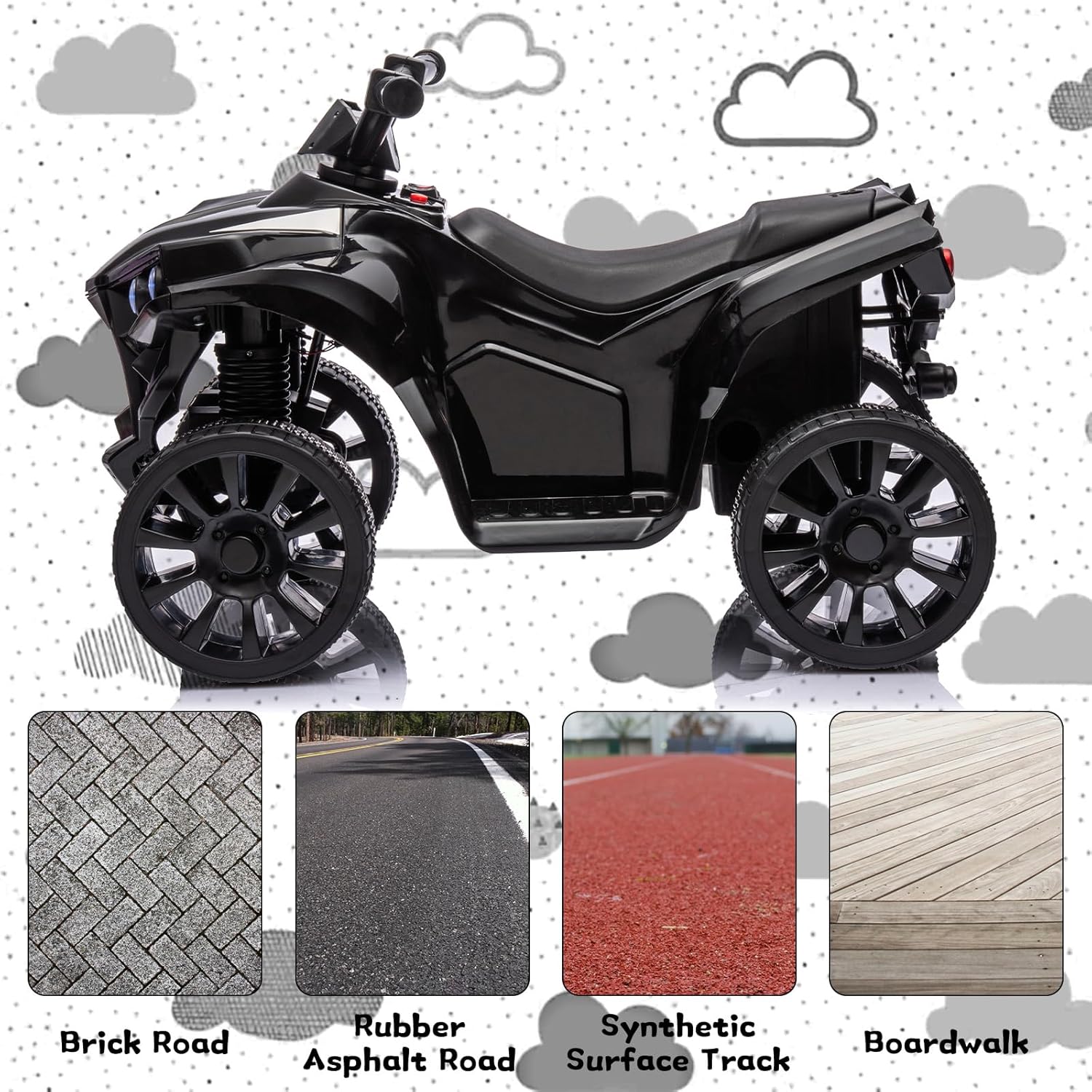6V Ride on Toy, Kids ATV 4 Whe - đánh giá và giá Kids Toys Quad