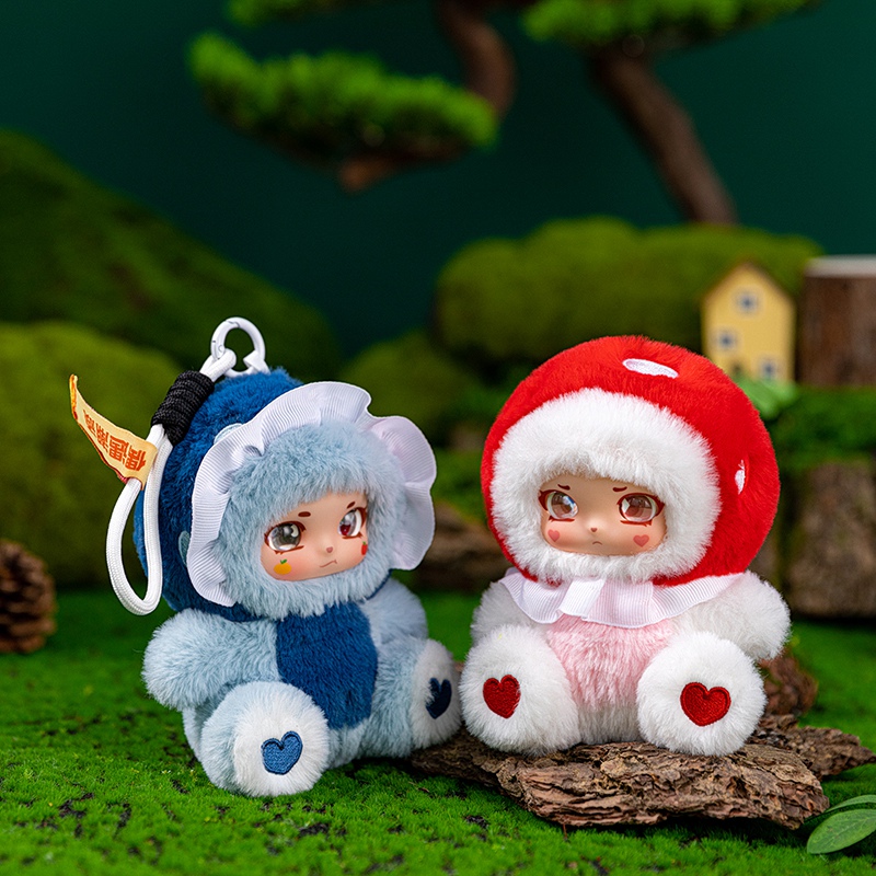 14cm Mushroom Girl Vinyl Plush - đánh giá và giá Soft Plush Doll