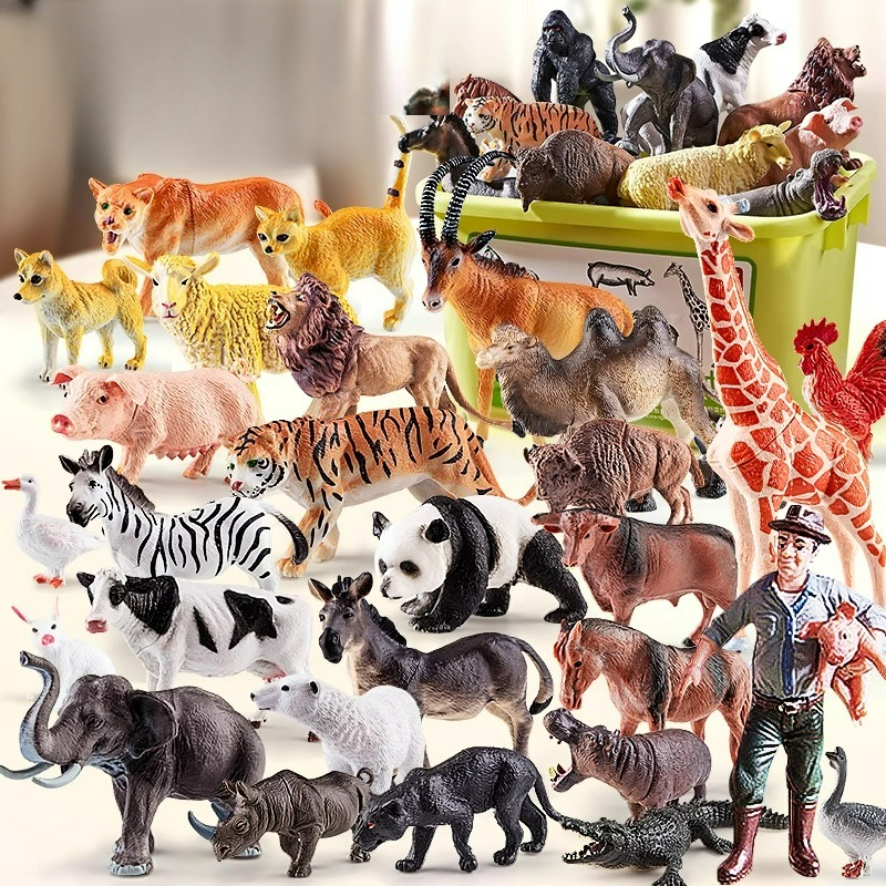 Montessori Toy Wild Farm Dinos - đánh giá và giá Kids Toys Dinosaur