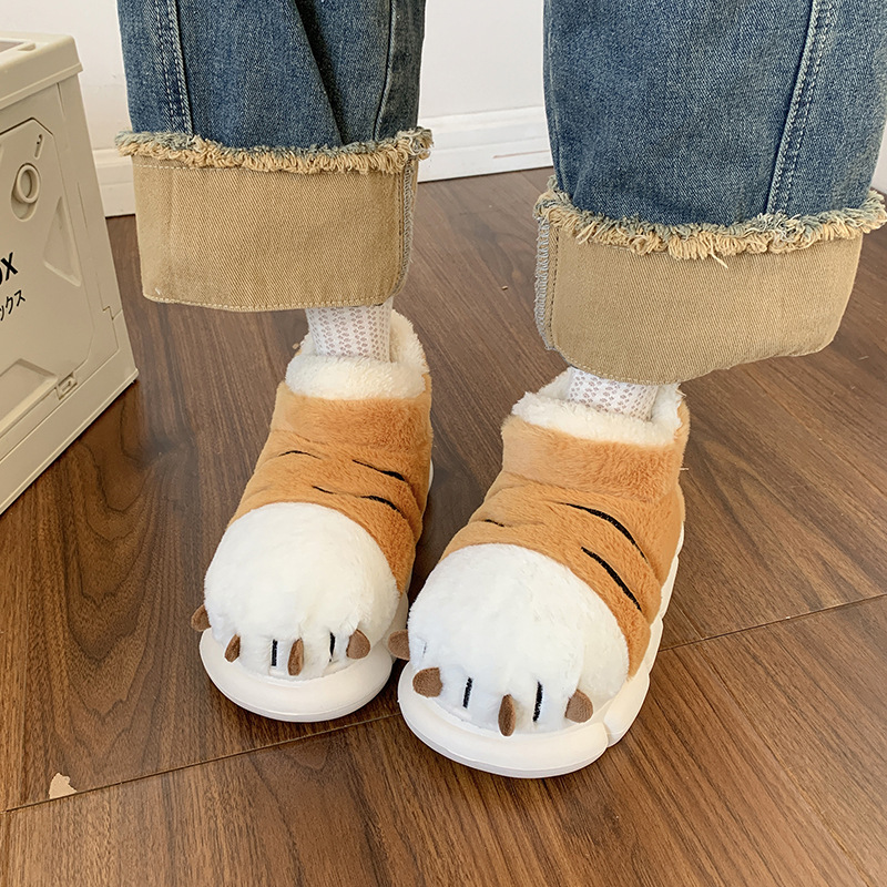 Cute Cartoon Fluffy Slippers F - đánh giá và giá Soft Plush Doll