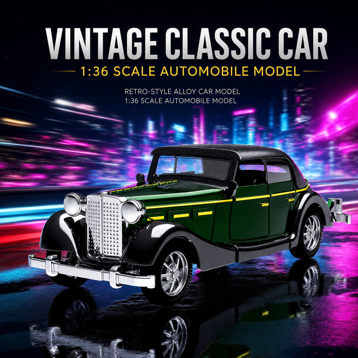 1:36 Scale Die-cast Retro Vint - đánh giá và giá Kids Toys Hong Kong