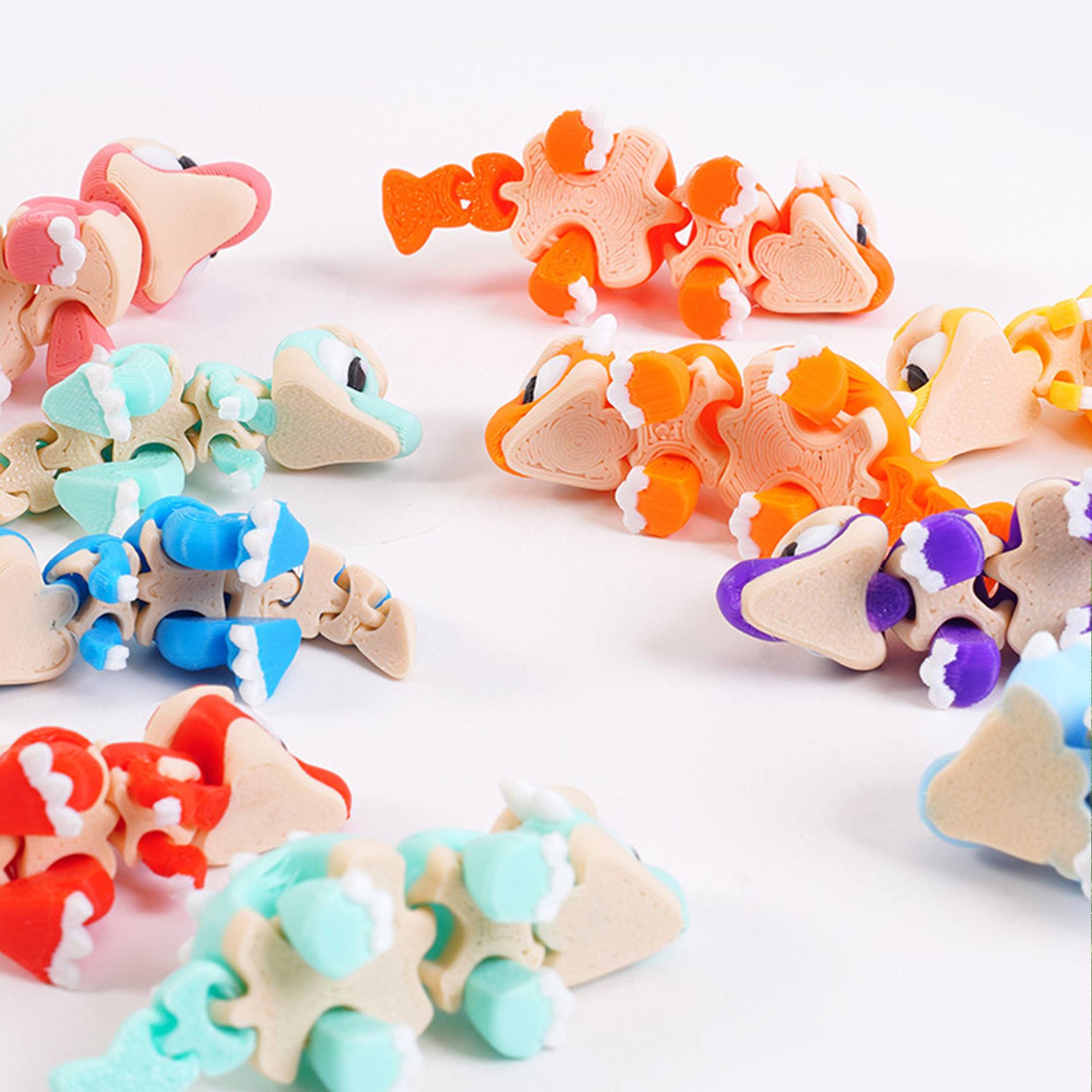Set 3D Printed Mini Dinosaur T - đánh giá và giá Kids Toys Dinosaur