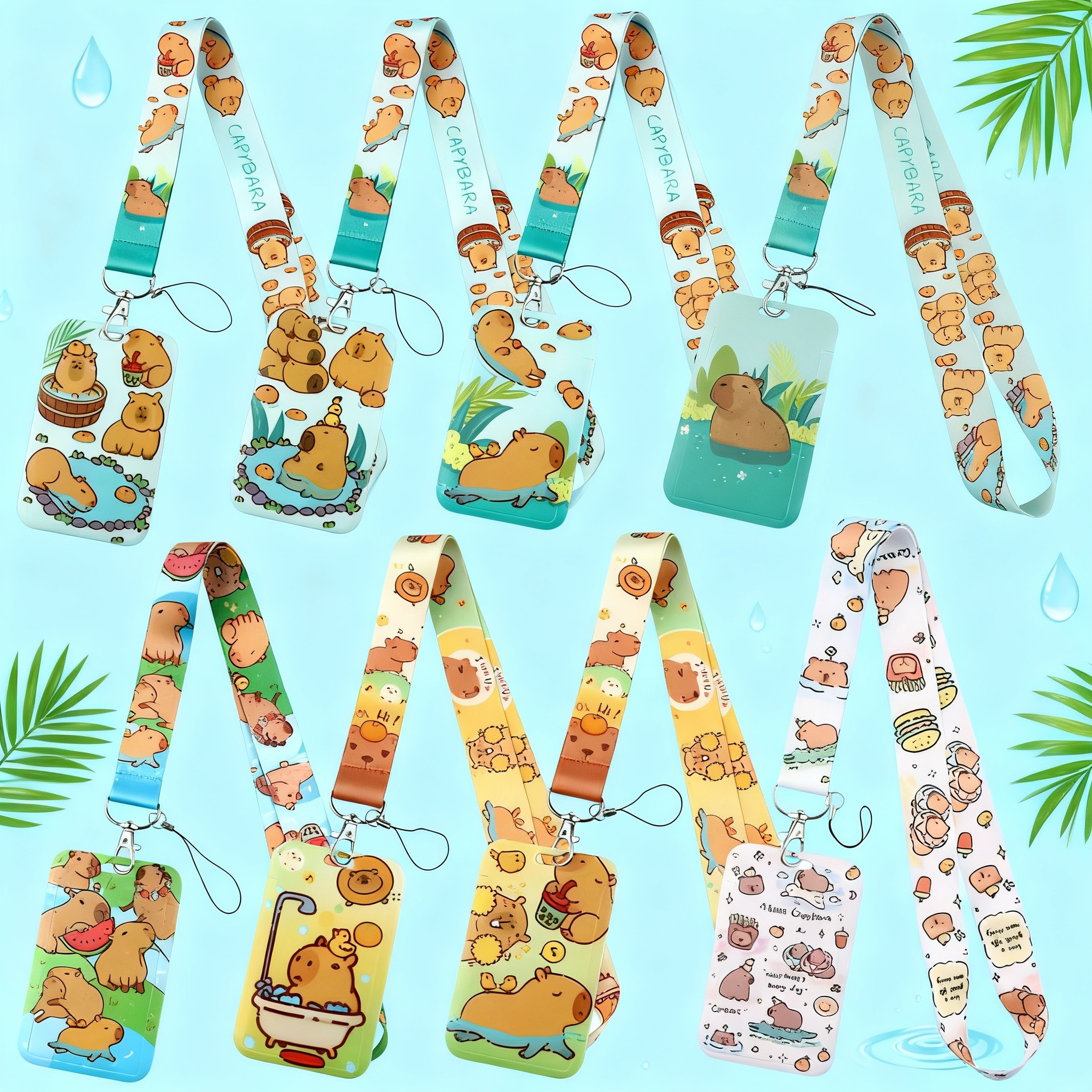 Cute Capybara Lanyards for Key - đánh giá và giá Kids Toys Japan