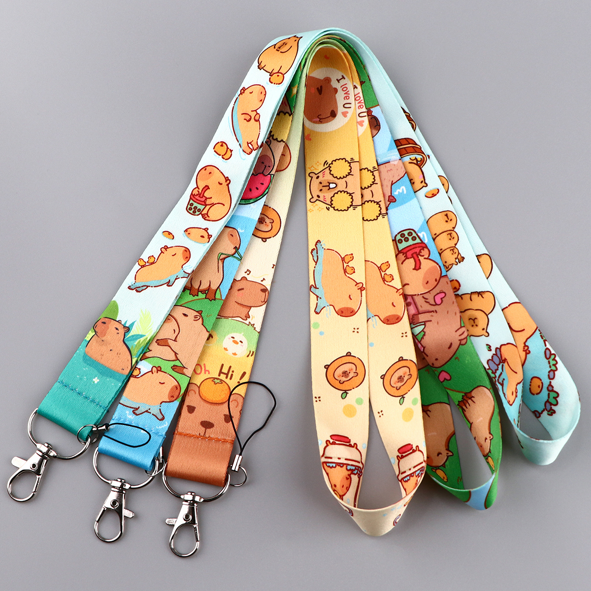 Cute Capybara Lanyards for Key - đánh giá và giá Kids Toys Japan