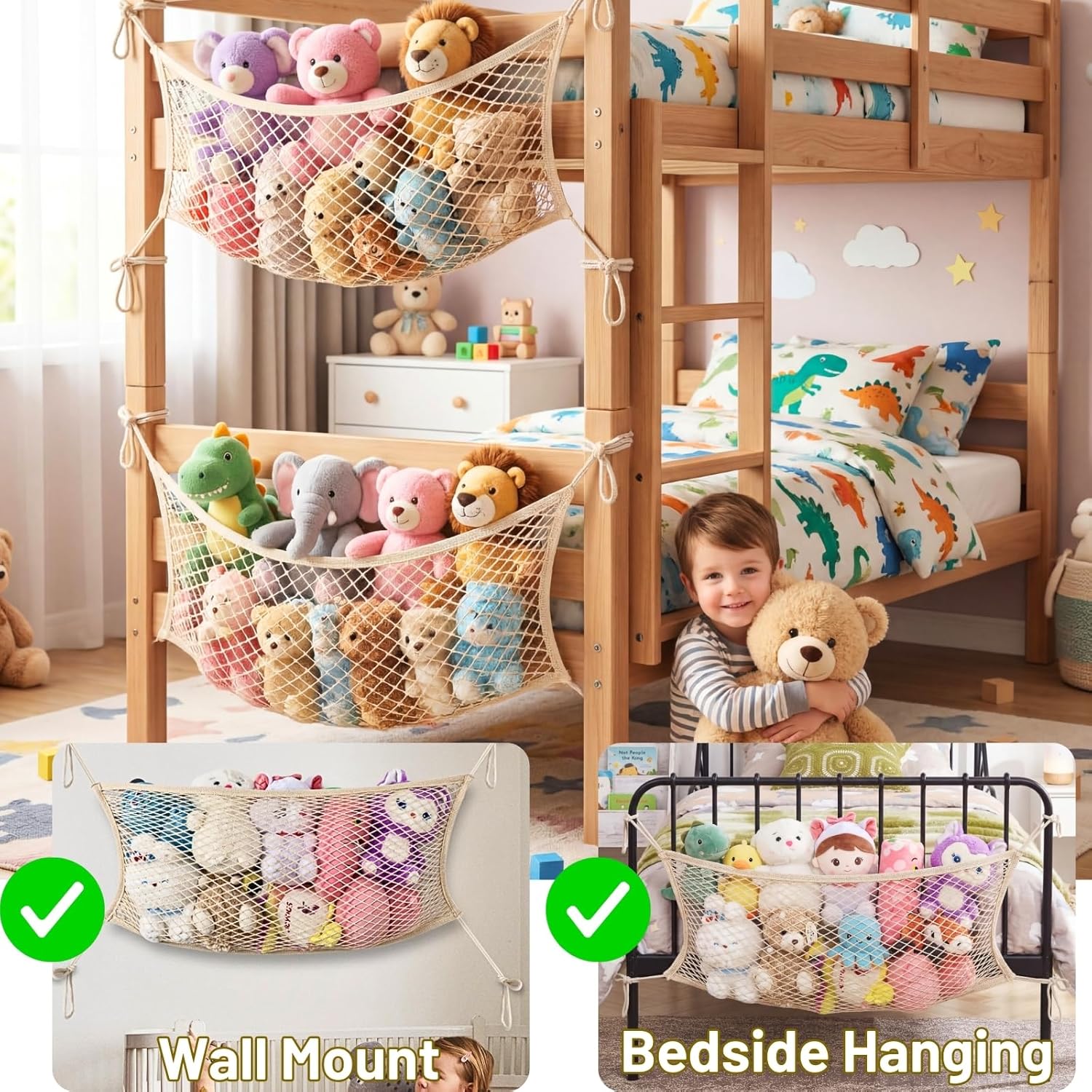 Stuffed Animal Storage Net for - đánh giá và giá Kids' Toys