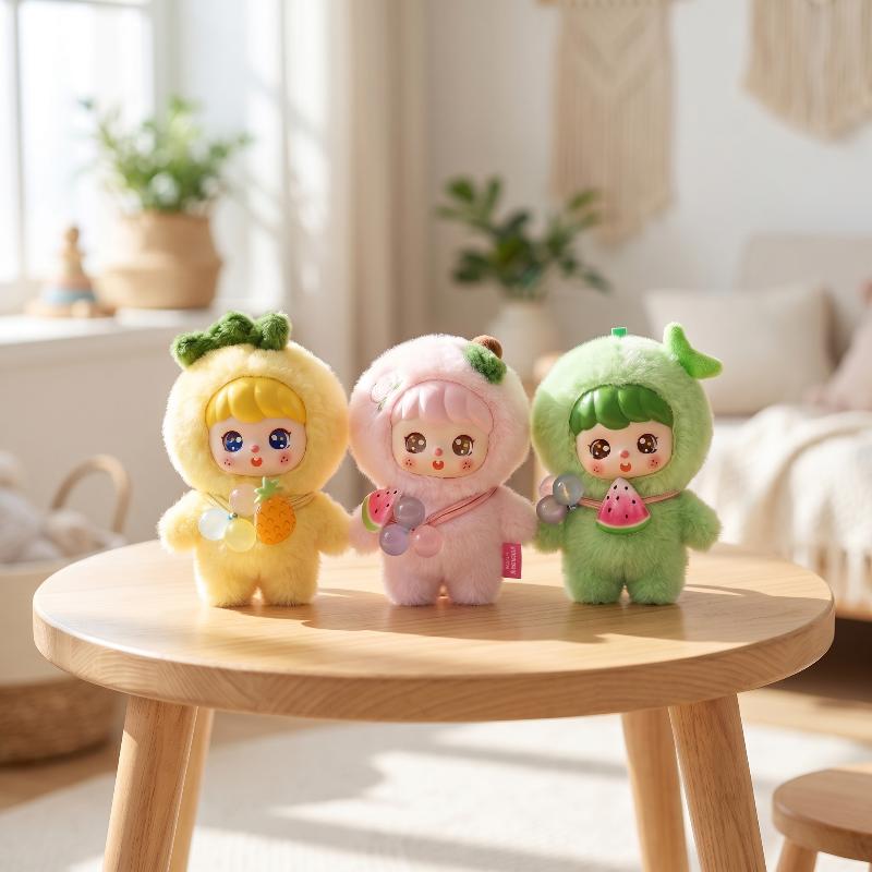 Cute Fruit Plush Doll Keychain - đánh giá và giá Soft Plush Doll