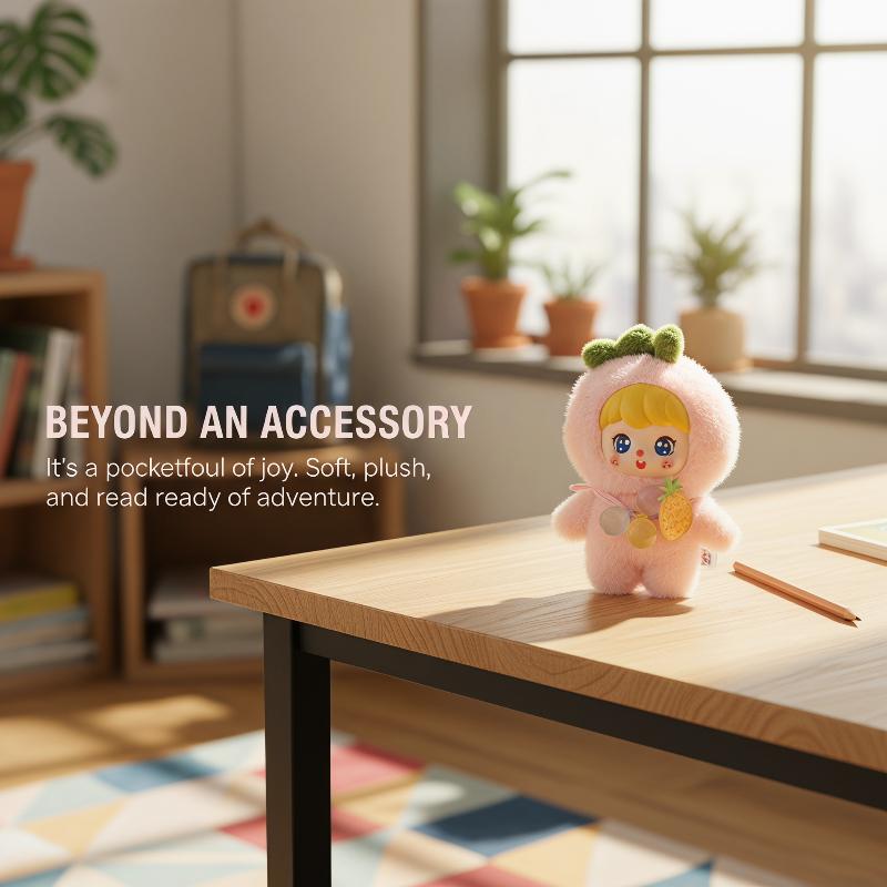 Cute Fruit Plush Doll Keychain - đánh giá và giá Soft Plush Doll