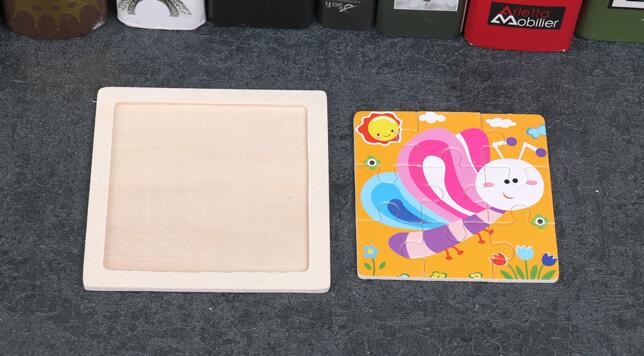 4PCS/lot 3D Wooden Jigsaw Puzz - đánh giá và giá Kids Toys Deals