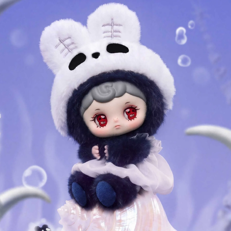Tarti Skull Panda Vinyl Plush  - đánh giá và giá Soft Plush Doll