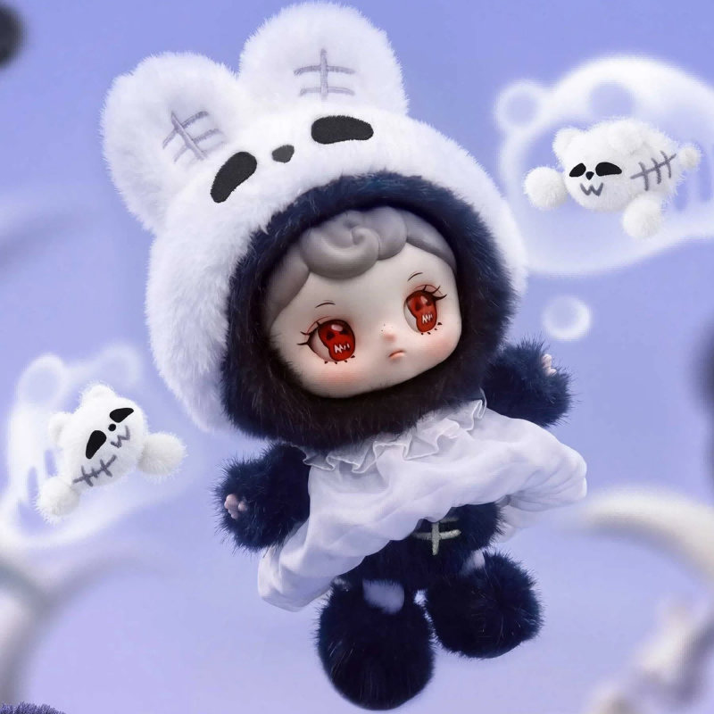 Tarti Skull Panda Vinyl Plush  - đánh giá và giá Soft Plush Doll