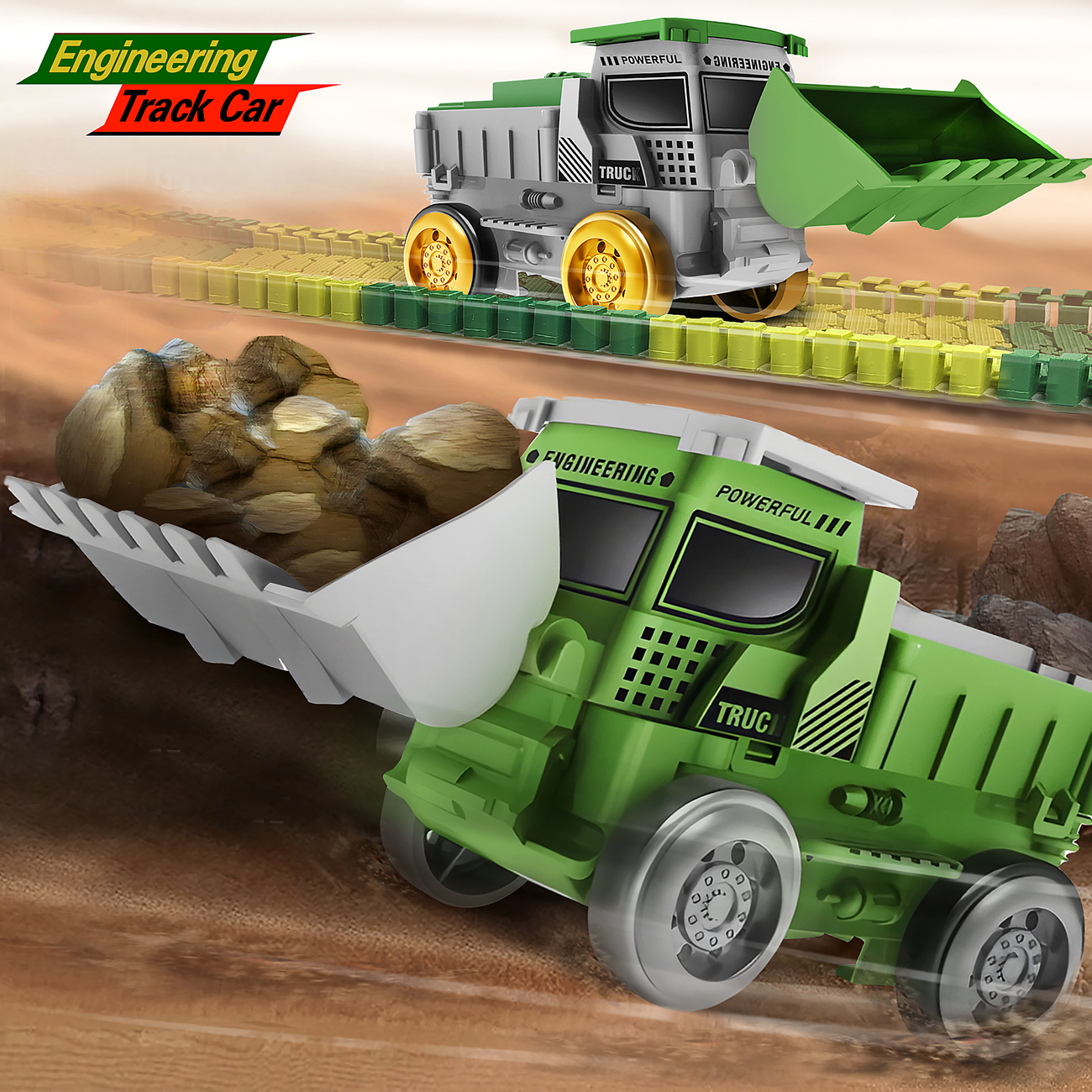 Dinosaur toy race track featur - đánh giá và giá Kids Toys Dinosaur