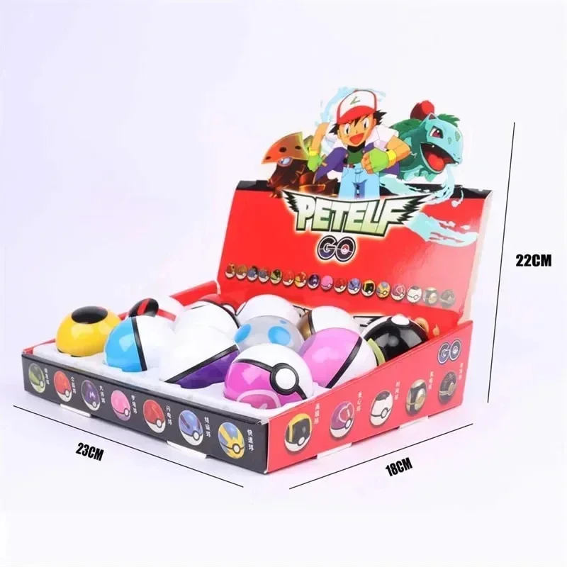 12Pcs Pokemon Figure Pokeball  - đánh giá và giá Kids Toys Japan