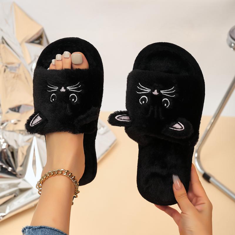 Casual Fluffy Women's Slippers - đánh giá và giá Soft Plush Doll