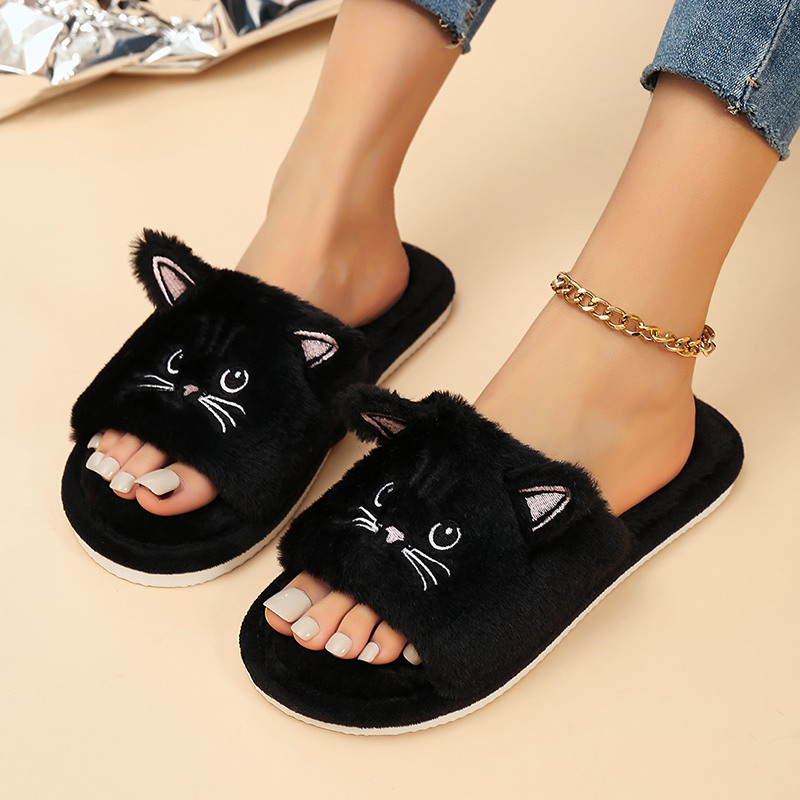Casual Fluffy Women's Slippers - đánh giá và giá Soft Plush Doll