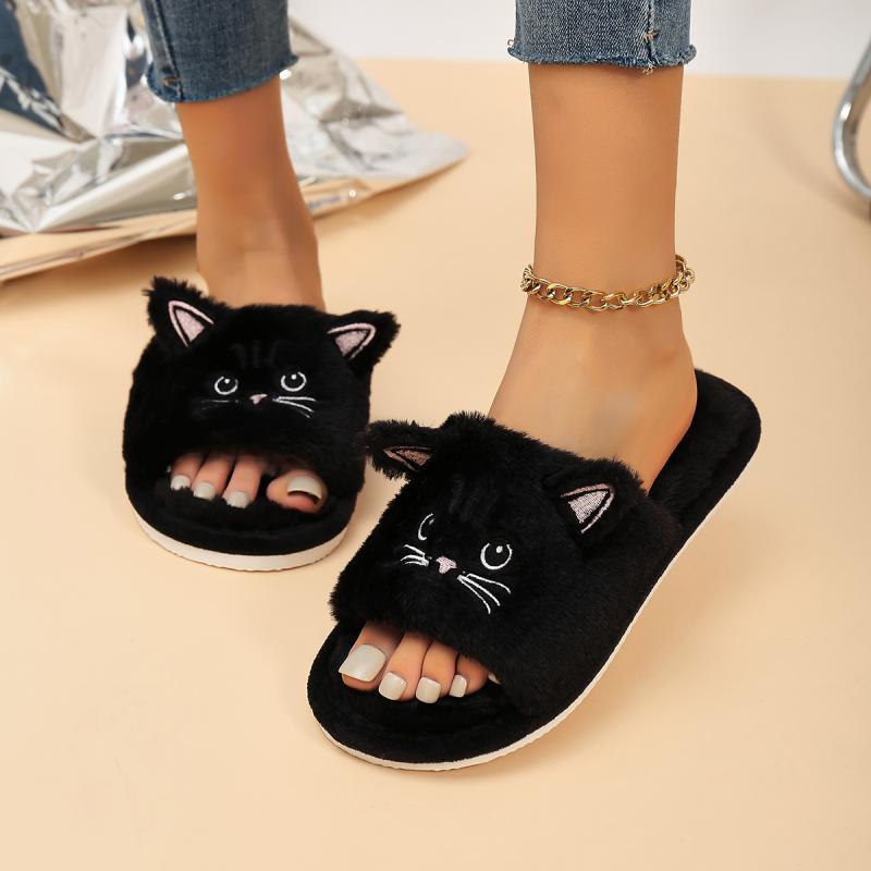 Casual Fluffy Women's Slippers - đánh giá và giá Soft Plush Doll