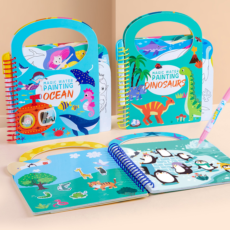 Magic Water Drawing Book for K - đánh giá và giá Kids Toys Drawing Easy