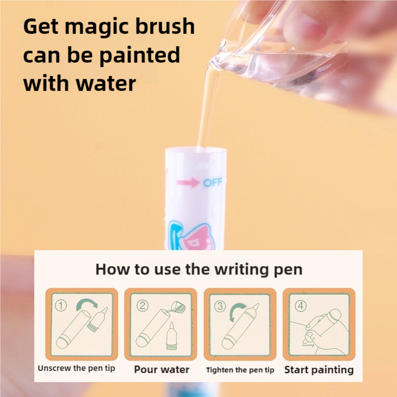 Magic Water Drawing Book for K - đánh giá và giá Kids Toys Drawing Easy