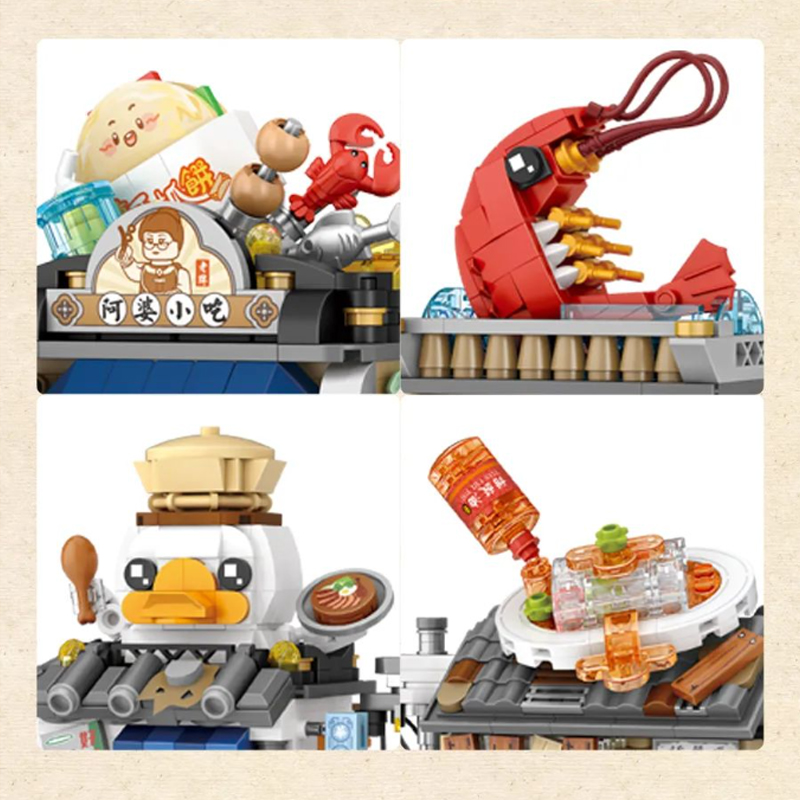 Loz Mini Hong Kong Food Store  - đánh giá và giá Kids Toys Hong Kong