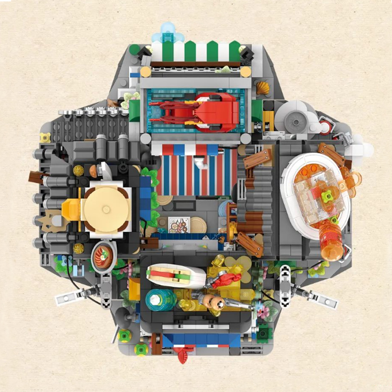 Loz Mini Hong Kong Food Store  - đánh giá và giá Kids Toys Hong Kong