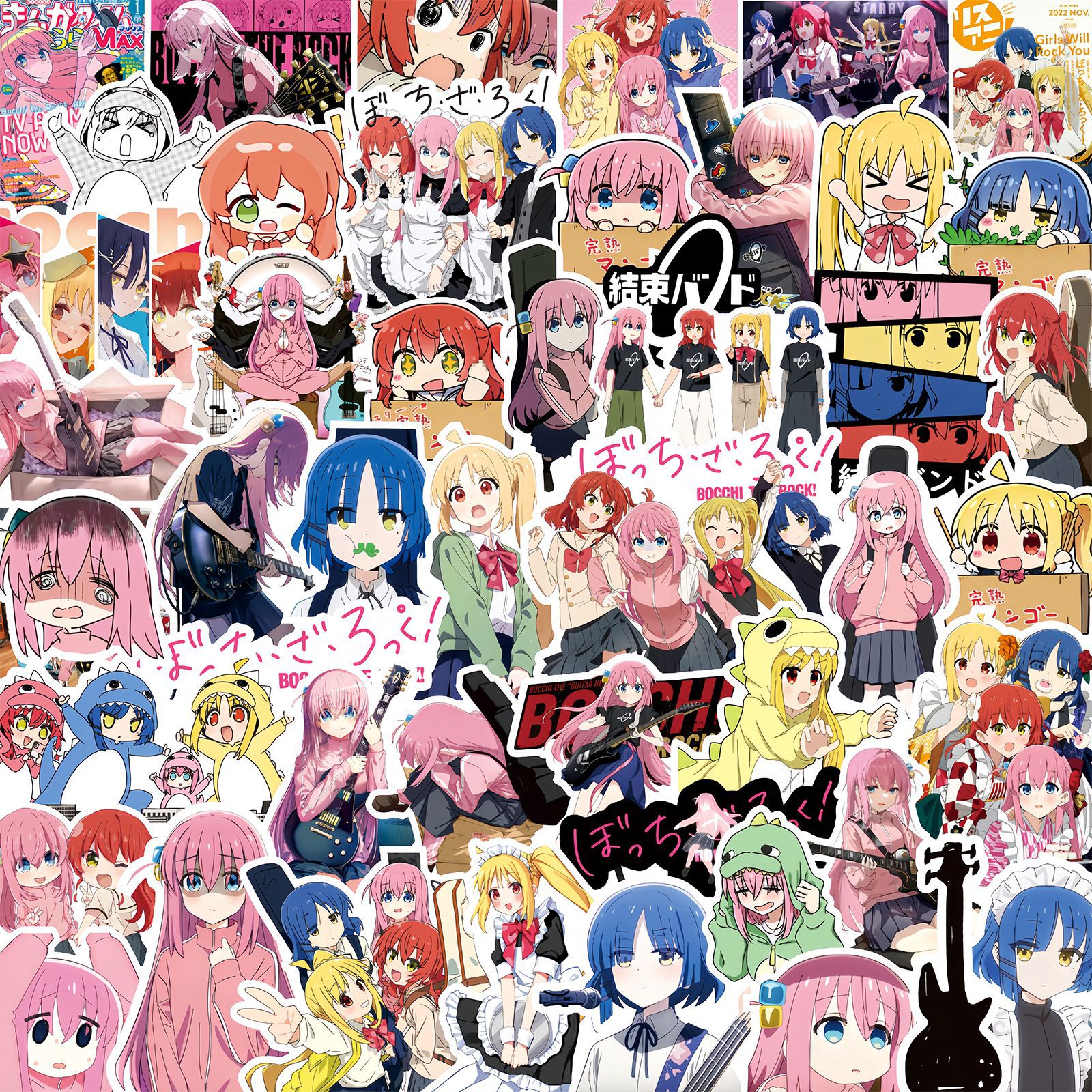 50Pcs Anime BOCCHI THE ROCK! S - đánh giá và giá Kids Toys Japan