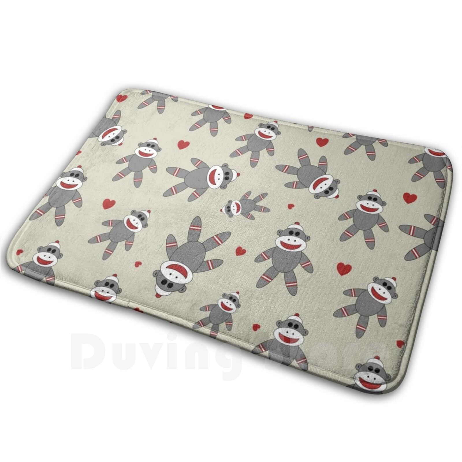 Cute Sock Monkey Carpet Mat Ru - đánh giá và giá Kids Quirky Toys