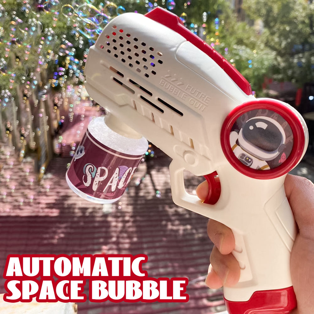 Electric Space Soap Bubble Gun - đánh giá và giá Bubble Machine Outdoor