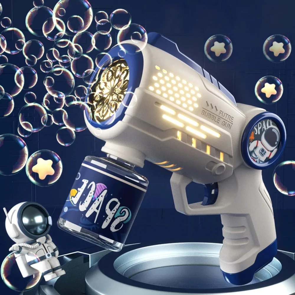 Electric Space Soap Bubble Gun - đánh giá và giá Bubble Machine Outdoor