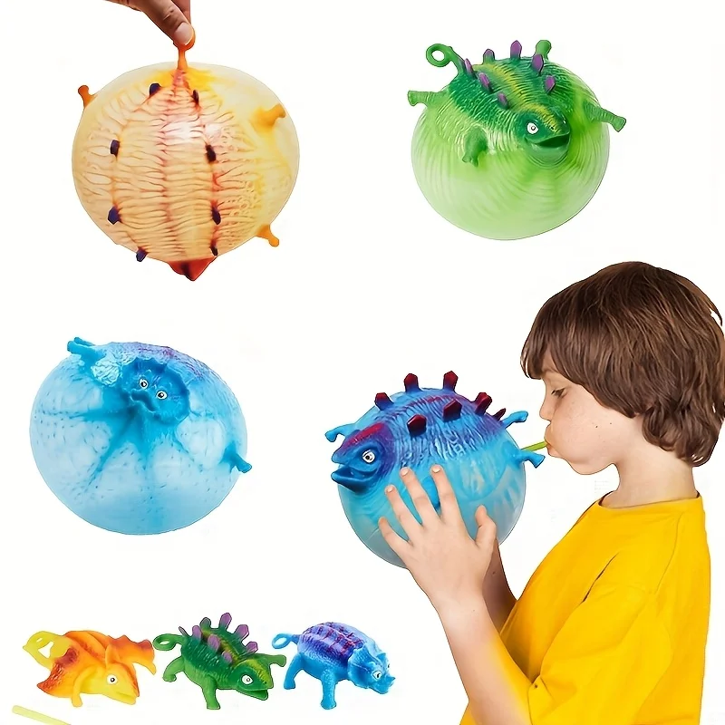 1PC Inflatable Dinosaur Bouncy - đánh giá và giá Kids Toys Dinosaur
