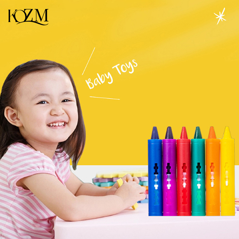 6Pcs Washable Bath Crayons Col - đánh giá và giá Kids Toys Drawing Easy