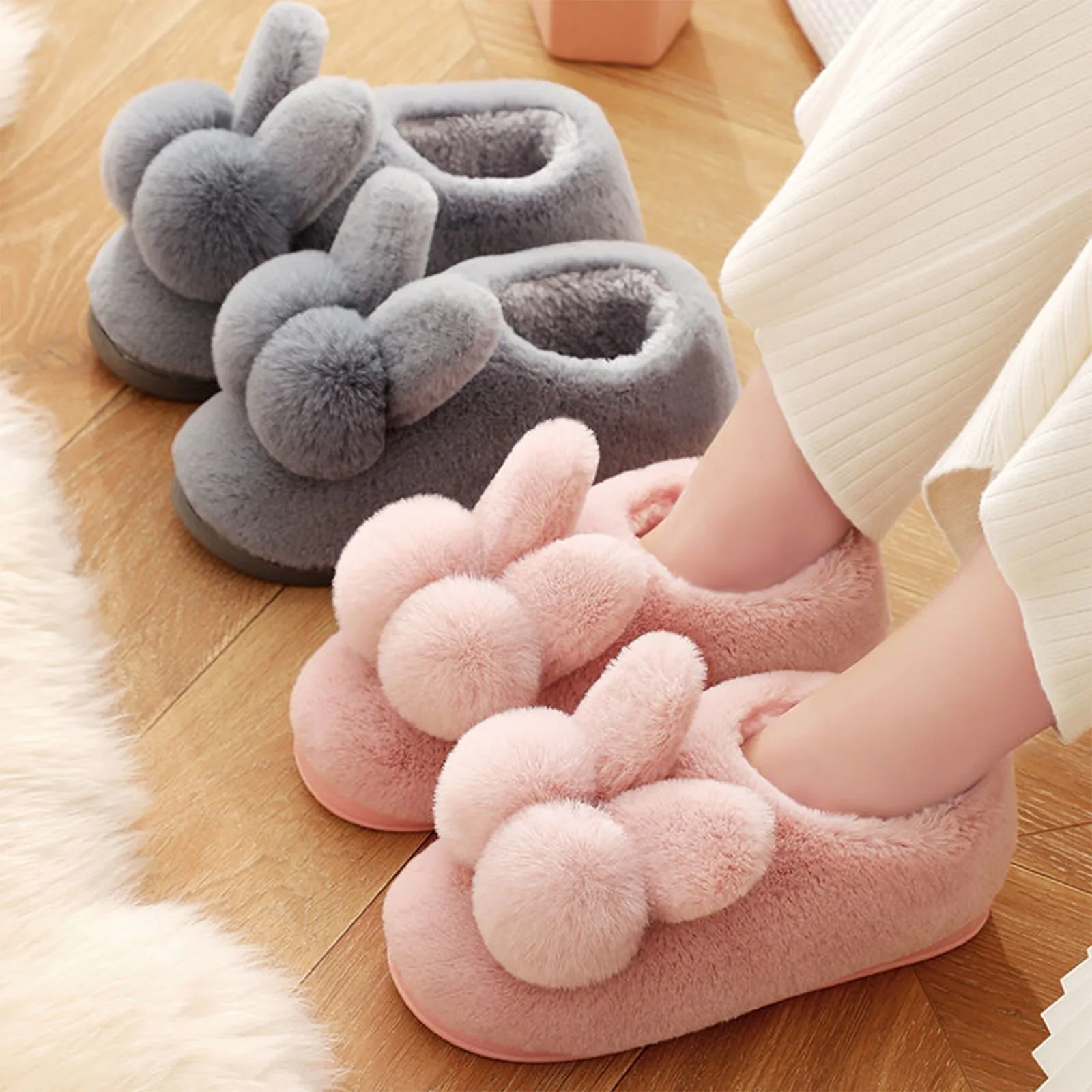 Winter Warm Cotton Slippers fo - đánh giá và giá Soft Plush Doll